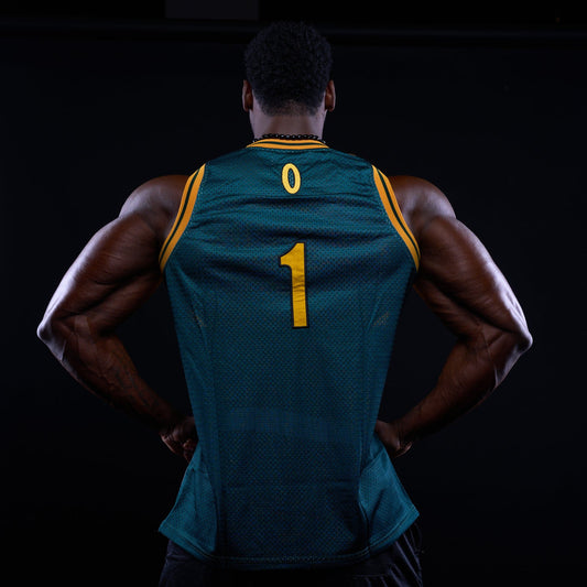 Olympia Basketball Jersey Green/Yellow