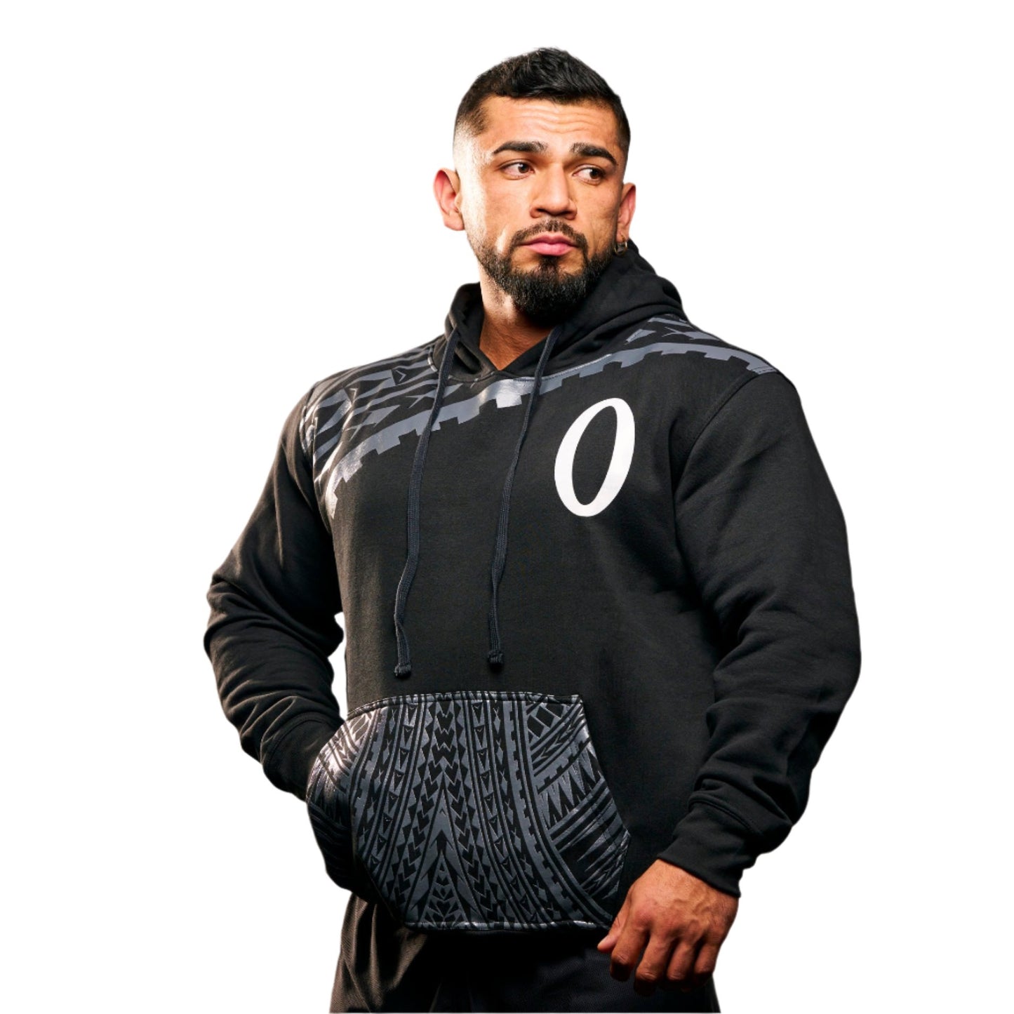 Olympia Black Toa Pullover Hoodie