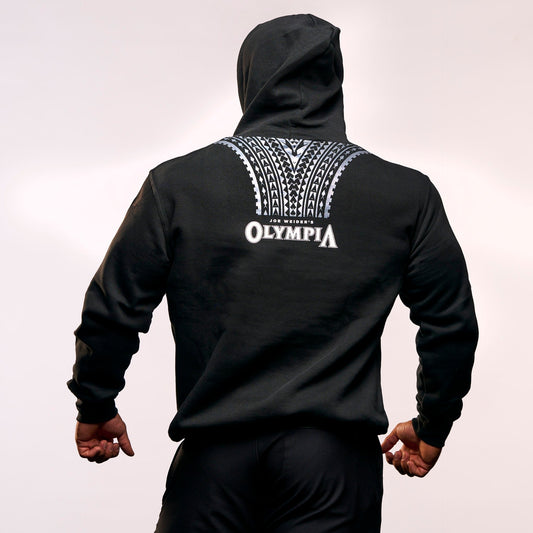 Olympia Black Toa Pullover Hoodie