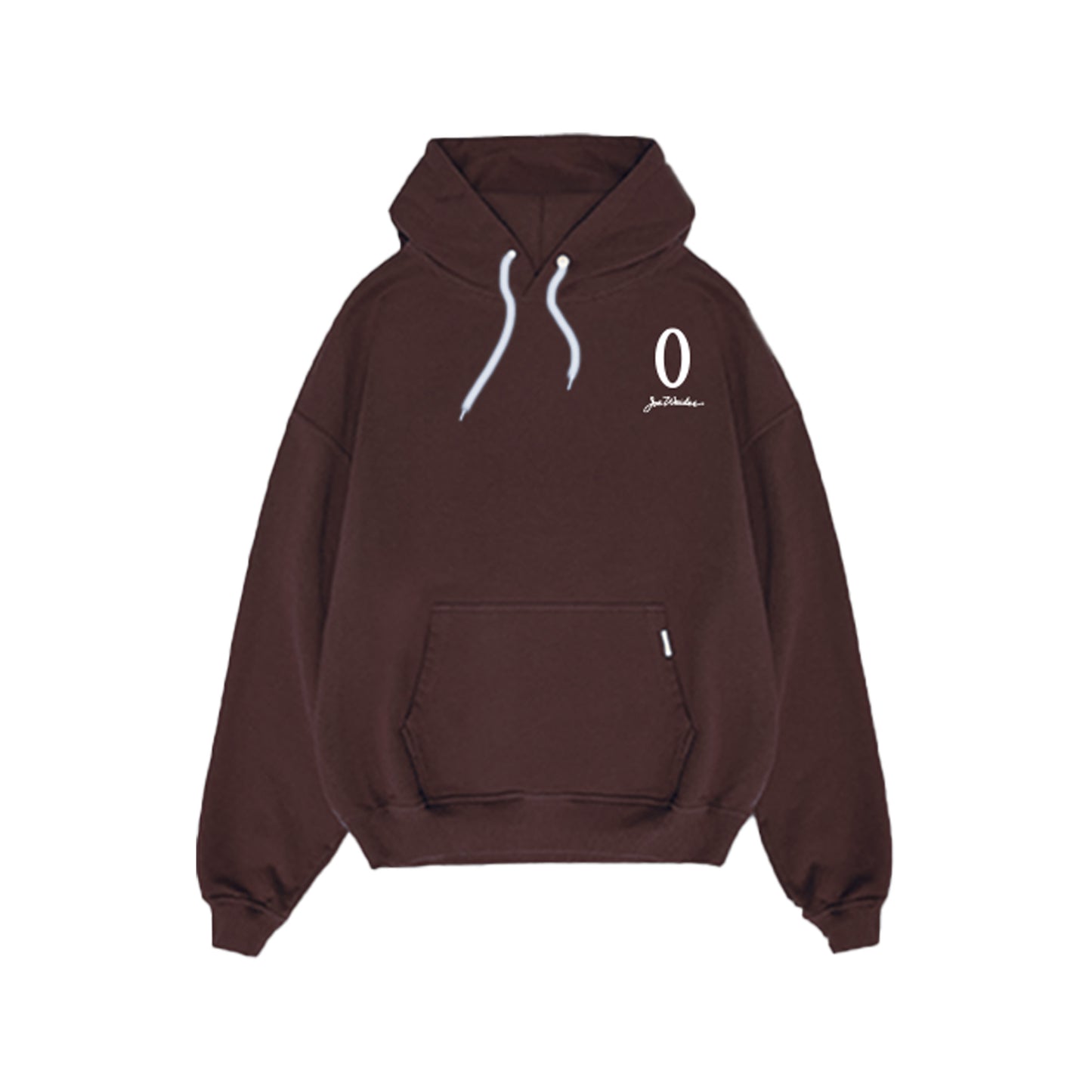 Olympia Pullover Hoodie Brown with and Cream