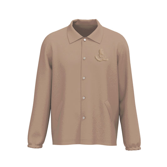 Olympia Coach Jacket Tan