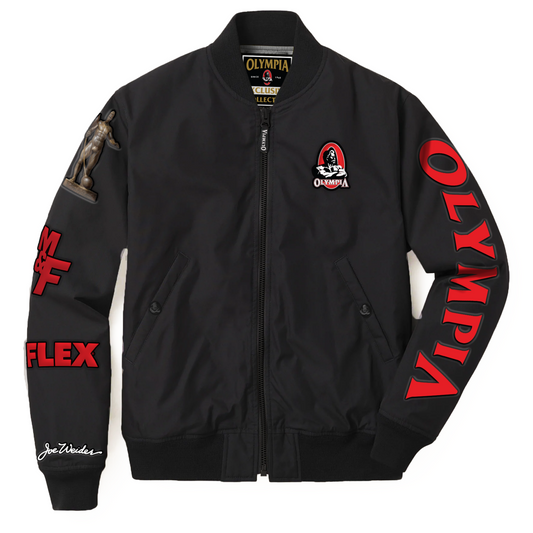 Olympia Exclusive Jacket Black w/Arm Logo